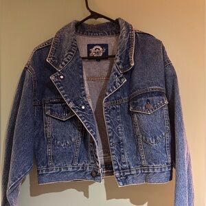 Vintage RG Browns Denim Trucker Jacket